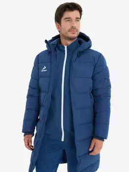 Пальто утепленное мужское, Синий