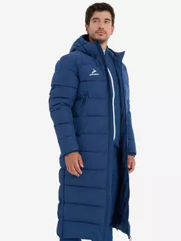 Пальто утепленное мужское, Синий