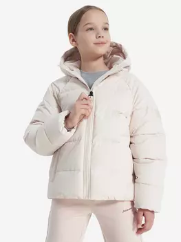Пуховик для девочек, Бежевый