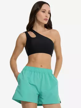 Шорты плавательные женские, Зеленый