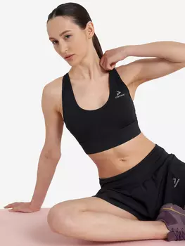 Спортивный топ бра ActiveMove, Черный