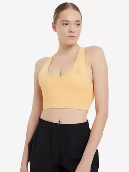 Спортивный топ бра ActiveMove Gym Peekaboo Longline, Оранжевый