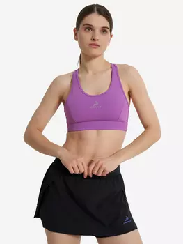 Топ бра спортивный ActiveMove Urban Mesh Back, Фиолетовый
