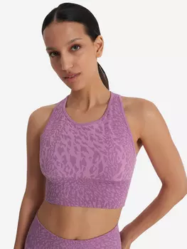 Спортивный топ бра Highflow Seamless, Розовый