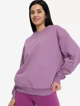 Свитшот женский оверсайз, Фиолетовый