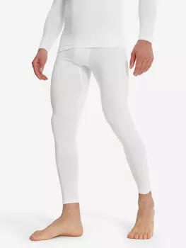 Тайтсы компрессионные мужские, Белый