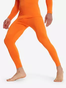 Тайтсы компрессионные мужские, Оранжевый