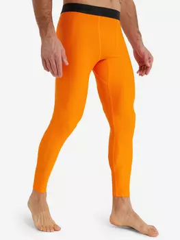 Тайтсы компрессионные мужские, Оранжевый
