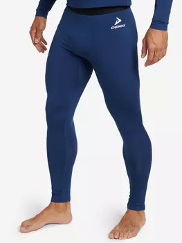 Тайтсы компрессионные мужские, Синий