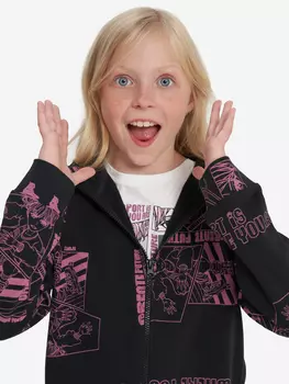 Толстовка для девочек, Черный