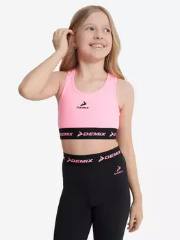 Топ бра спортивный для девочек Demix, Фиолетовый