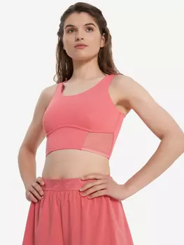 Топ бра спортивный MuseFit Dance, Розовый