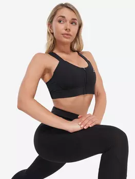 Топ бра спортивный RaceWind Tech, Черный