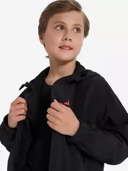 Ветровка для мальчиков, Черный