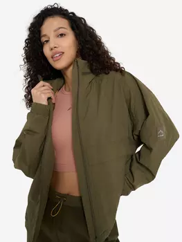 Ветровка женская оверсайз Discover, Зеленый