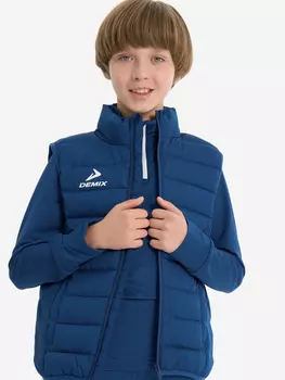 Жилет утепленный для мальчиков, Синий