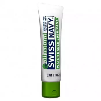 Лубрикант гипоаллергенный Swiss Navy All Natural Lubricant, 10мл