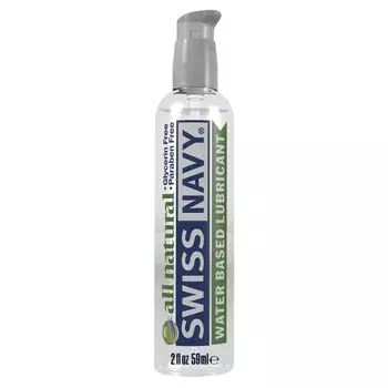 Лубрикант гипоаллергенный Swiss Navy All Natural Lubricant, 59мл