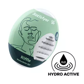 Мастурбатор-яйцо Satisfyer Masturbator Egg - Riffle