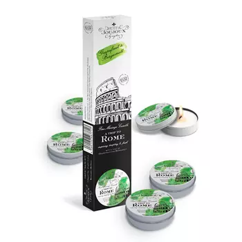 Набор массажных свечей Mystim Petits JouJoux "Trip to Rome", 5 шт