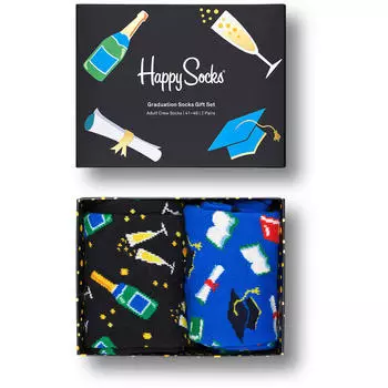 Набор носков Happy socks 2-Pack Graduation Socks Gift Set XGRA02