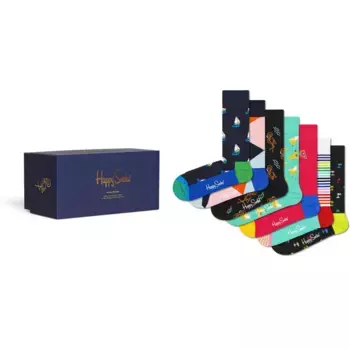 Набор носков Happy socks 7-Pack 7 Days Socks Gift Set XSED15