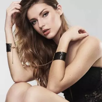 Наручники металлические Bijoux Indiscrets, черные