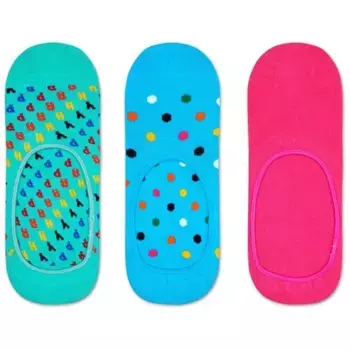 Носки Happy socks 3-Pack Happy Liner Sock HAP18