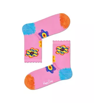 Носки Happy socks Button Flower Sock ZAN13