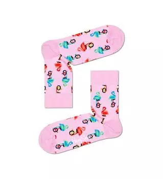 Носки Happy socks Flamingo Half Crew Sock FLA13