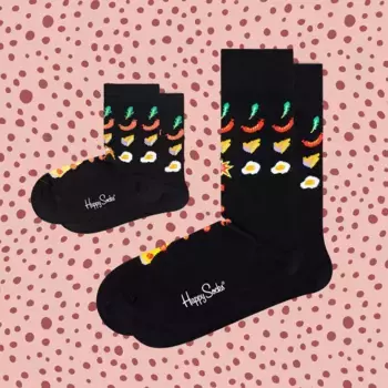 Носки Happy socks Pizza Invaders Sock PIV01