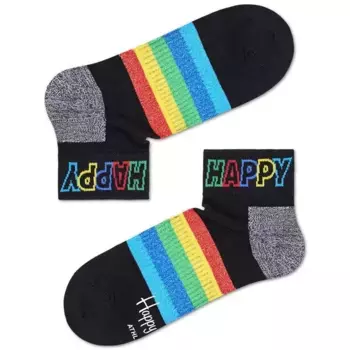 Носки Happy socks Rainbow Stripe 1/4 Crew Sock ATSTR13