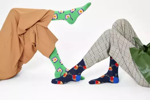 Носки Happy socks Toast Sock TOT01