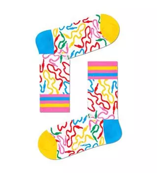 Носки Happy socks Wire 3/4 Crew Sock ATWIR14