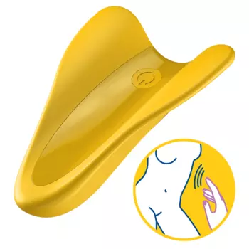 Пальчиковый вибратор Satisfyer High Fly, желтый