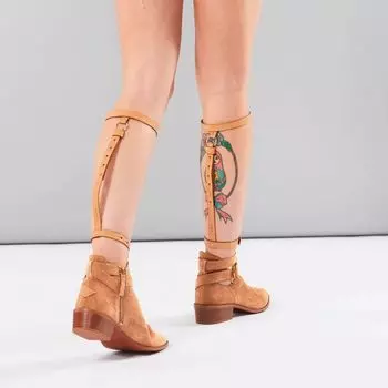 Подвязка Bijoux Indiscrets, коричневая