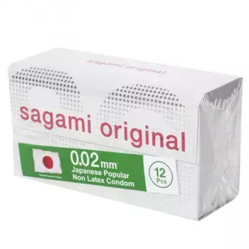 Презервативы полиуретановые Sagami Original 002, 12 шт