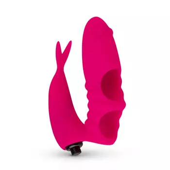 Стимулятор клитора на палец Easytoys Finger Vibrator Pink