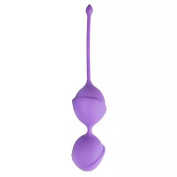 Вагинальные шарики Easytoys Purple Double Vagina Balls, фиолетовые