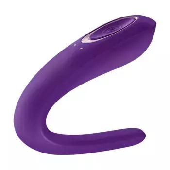 Вибратор для пар Satisfyer Double Classic, фиолетовый