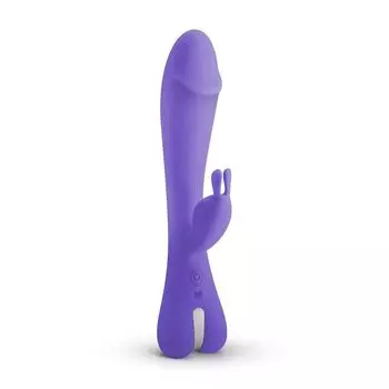 Вибратор-кролик Trix Rabbit Vibrator, фиолетовый