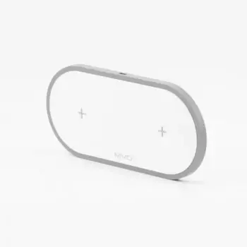 Беспроводное зарядное устройство Mivo MW-02 2в1 Type-C 10W (White)