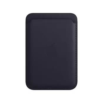 Чехол Apple iPhone Leather Wallet MagSafe (Wallet ink) (MPPW3)
