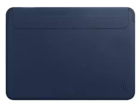 Чехол для ноутбука WIWU Skin New Pro II PU Leather Sleeve для Apple MacBook Pro 14 (2021) (синий)