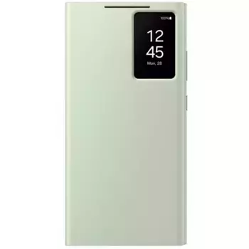 Чехол-книжка Samsung Smart View Wallet Case для Galaxy S24 Ultra поликарбонат (Light Green) (EF-ZS928CCEGWW)