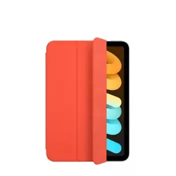 Чехол-книжка Smart Folio Cover для Apple iPad mini 7 (2024) (полиуретан с подставкой) (Electric Orange)