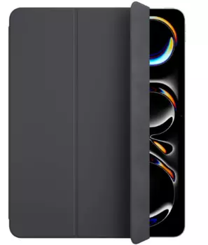 Чехол-книжка Smart Folio Cover для Apple iPad Pro 13 (2024) (полиуретан с подставкой) (Black)