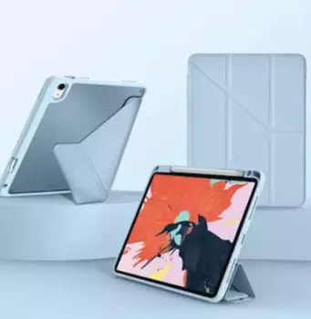 Чехол-книжка WIWU Protective Case для Apple iPad 10.9"/11" (2018-2021) (полиуретан с подставкой) (голубой)