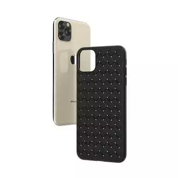 Чехол-накладка Devia Woven Pattern Desing Soft Case для Apple iPhone 11 Pro (Black)
