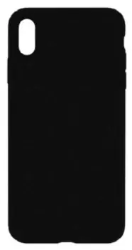 Чехол-накладка для Apple iPhone Xr силиконовый (черный)